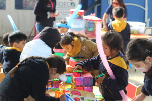 OPD celebró con entretenidas actividades a los estudiantes de la Escuela Básica Leyda