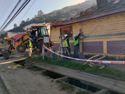 Con la demolición de la sede de Lo Gallardo comienza a concretarse la anhelada obra