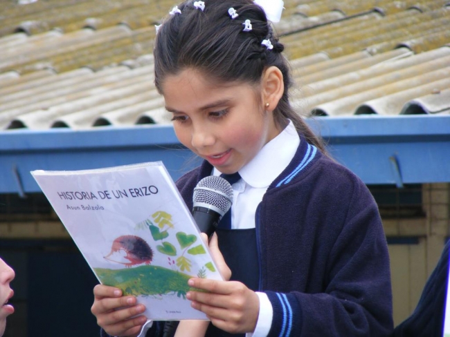 Estudiantes de primero básico mostraron sus importantes avances en materia lectora     