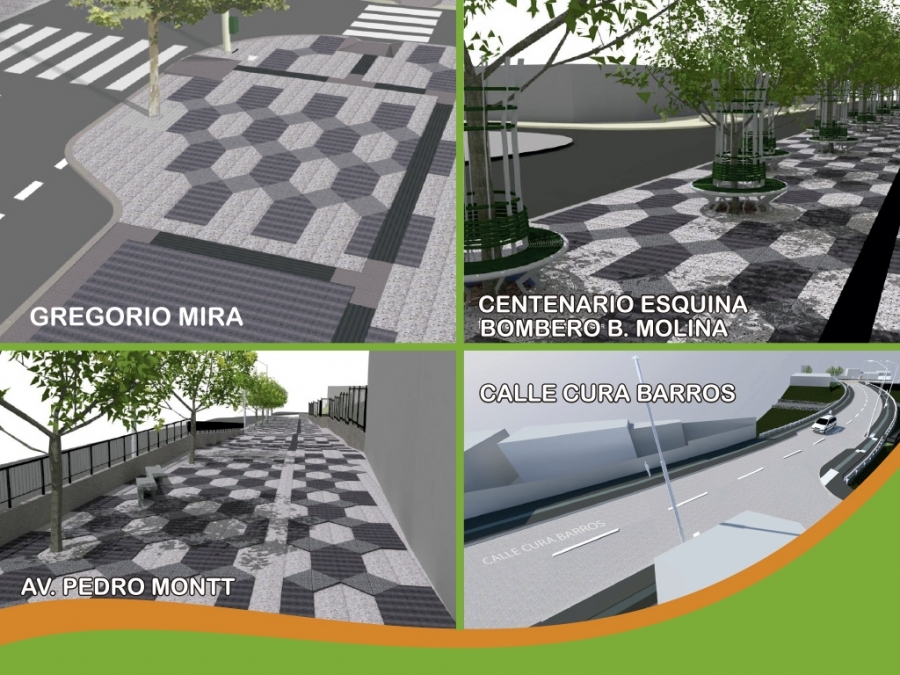 Una nueva plaza de Armas, la modernización de las principales avenidas comerciales como Centenario, Pedro Montt y Balmaceda.