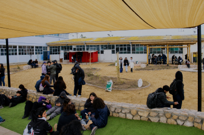 Liceo Juan Dante Parraguez inauguró nuevo parque escolar