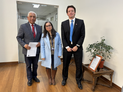 Alcalde de San Antonio se reúne con Director General de Obras Públicas para impulsar proyectos comunales