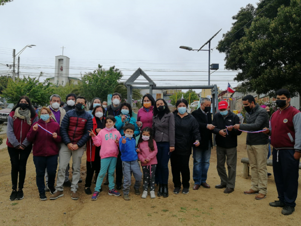 Parques de Juegos son inaugurados en tres puntos de la comuna