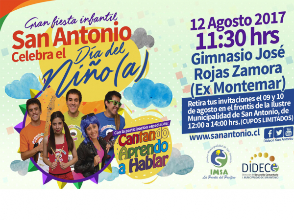 Municipalidad de San Antonio celebrar&aacute; el d&iacute;a del ni&ntilde;o/a