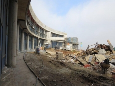 Un 34% de avance presenta la obra del moderno edificio del Museo de Historia Natural e Histórico de San Antonio