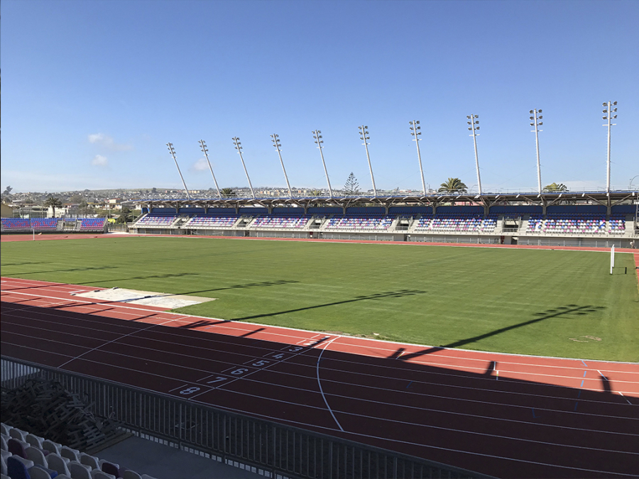 Obra del Estadio Municipal Dr. Olegario Henríquez está a punto de concluir