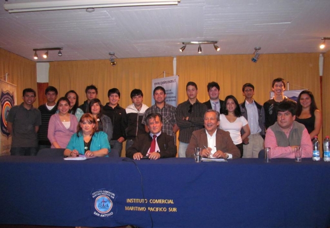 Jóvenes Sanantoninos comienzan sus prácticas profesionales en Codelco El Teniente