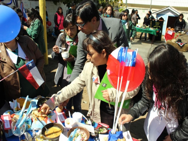 Muestra Gastronómica en Jardín Infantil Pañul.