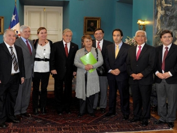 Alcalde Omar Vera se reunió con Presidente Piñera por educación &quot;Le hemos solicitado una educación de calidad&quot;