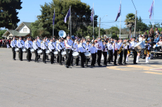 San Antonio vivi&oacute; el segundo Encuentro de Bandas Escolares en el Mes de la Patria