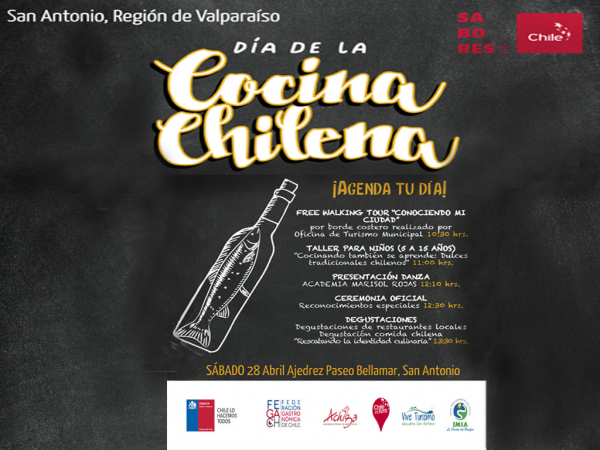 Oficina de Turismo invita a caminata guiada en el D&iacute;a de la Cocina Chilena
