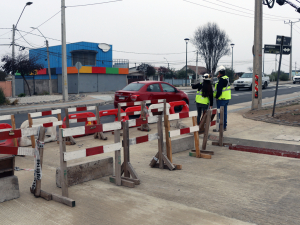 Pavimentaci&oacute;n de calle Broekman alcanza un 93% de avance y ya abri&oacute; el tr&aacute;nsito en calle Curic&oacute;  &nbsp;