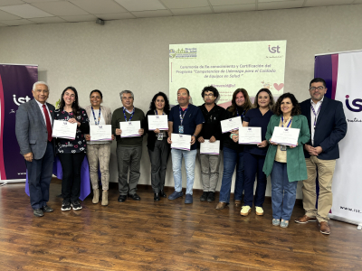 Funcionarios de Salud Municipal se capacitan a través de convenio con el IST