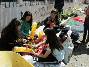 Estudiantes del colegio Movilizadores Portuarios crearán un espacio ecológico