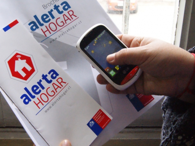 Familias seguras a trav&eacute;s de  programa &ldquo;Alerta Hogar&rdquo;  