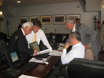 Alcalde Omar Vera agradece apoyo y compromiso de gobierno regional en aprobaci&oacute;n de proyectos