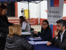 Con &eacute;xito se desarroll&oacute; el Cuarto Espacio de Acceso a la Justicia en San Antonio  &nbsp;