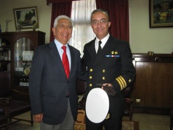 En alcald&iacute;a Saludo protocolar nuevo Gobernador Mar&iacute;timo