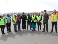 Autoridades relanzaron el plan de fiscalizaci&oacute;n y control al transporte de carga en San Antonio