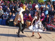 La plaza de Llolleo se llenó de alegría con la Gala Aniversario de la Mesa Comunal del Folclore
