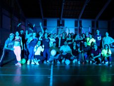 M&uacute;sica, baile y mucha alegr&iacute;a fueron la postal de la Fiesta Deportiva Nocturna en el ex Gimnasio Montemar