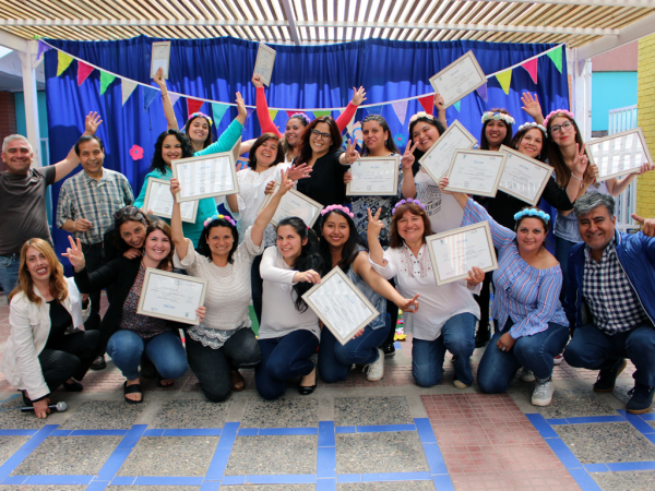 OTEC Municipal certifica a profesionales de p&aacute;rvulo  &nbsp;