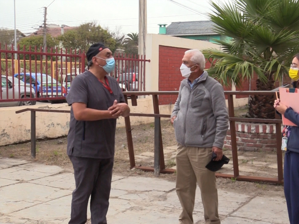 A mediados de la pr&oacute;xima semana quedar&aacute; habitado el centro de vacunaci&oacute;n en el liceo Juan Dante Parraguez